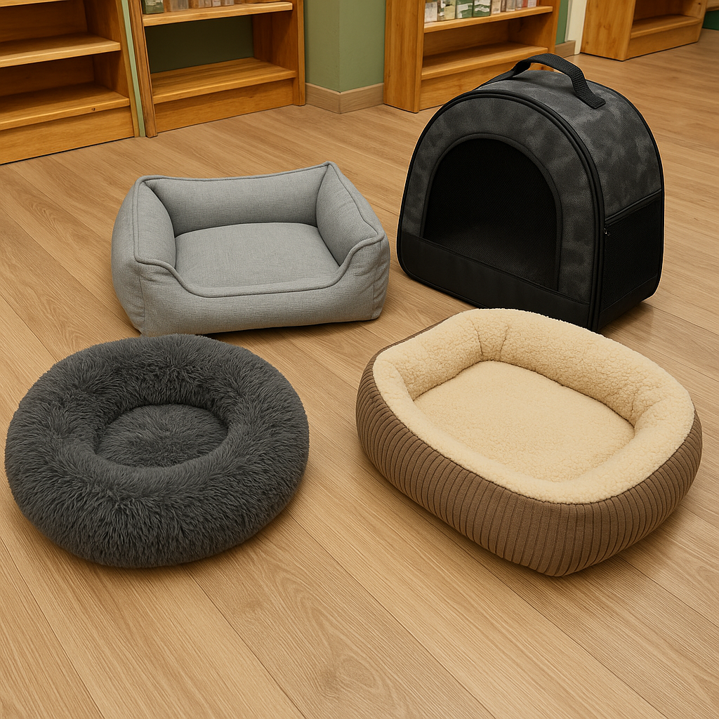 Szállítóboxok és fekhelyek